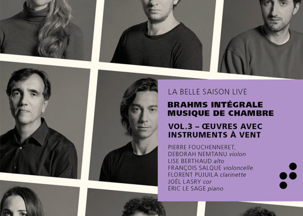 Pochette de l'album VOl.3 Intégrale Brahms B Records